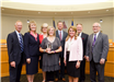 The Board recognizes Small Business Owner of the Year Brenda Nolby