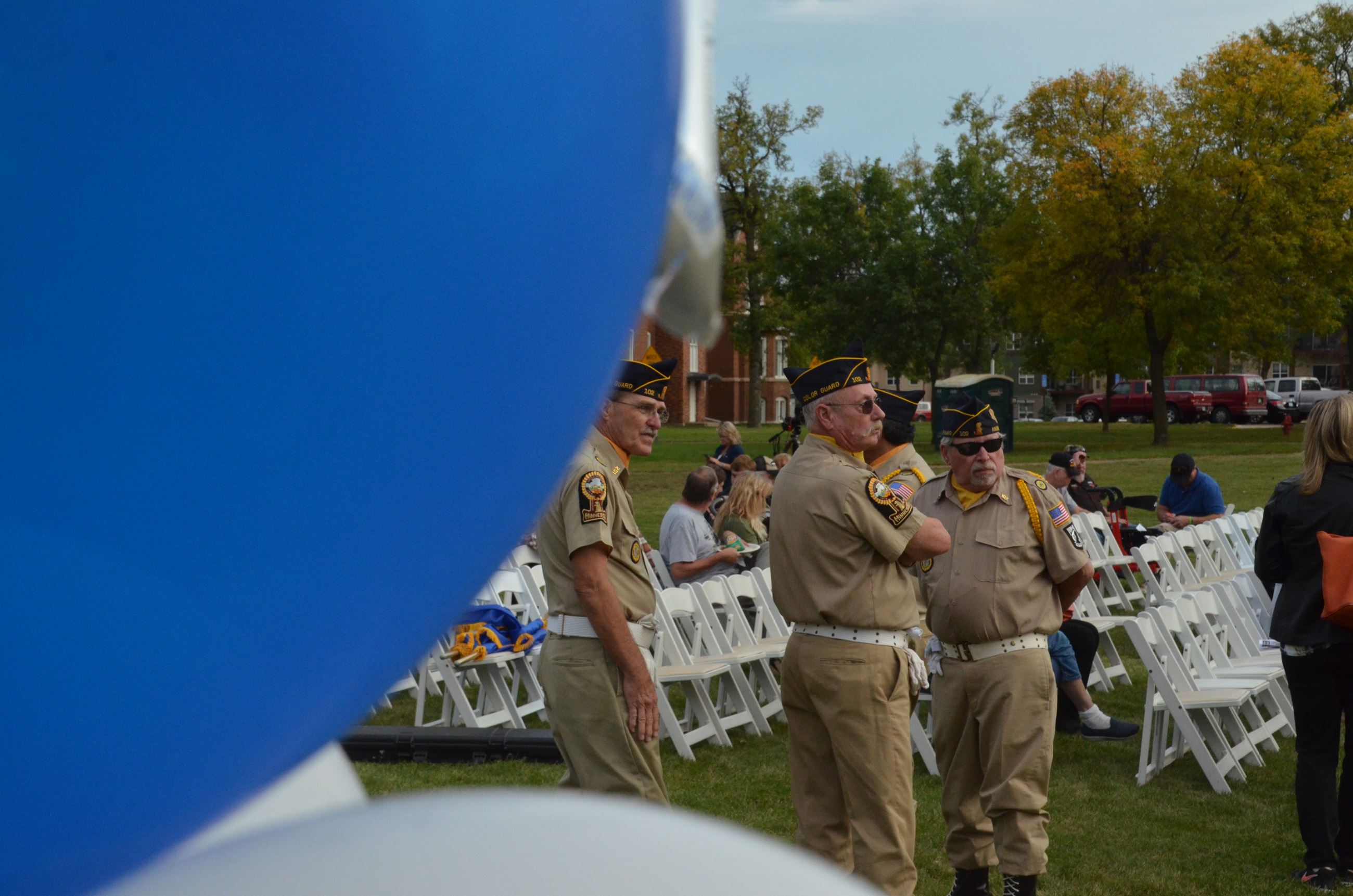 Members of the American Legion in uniform