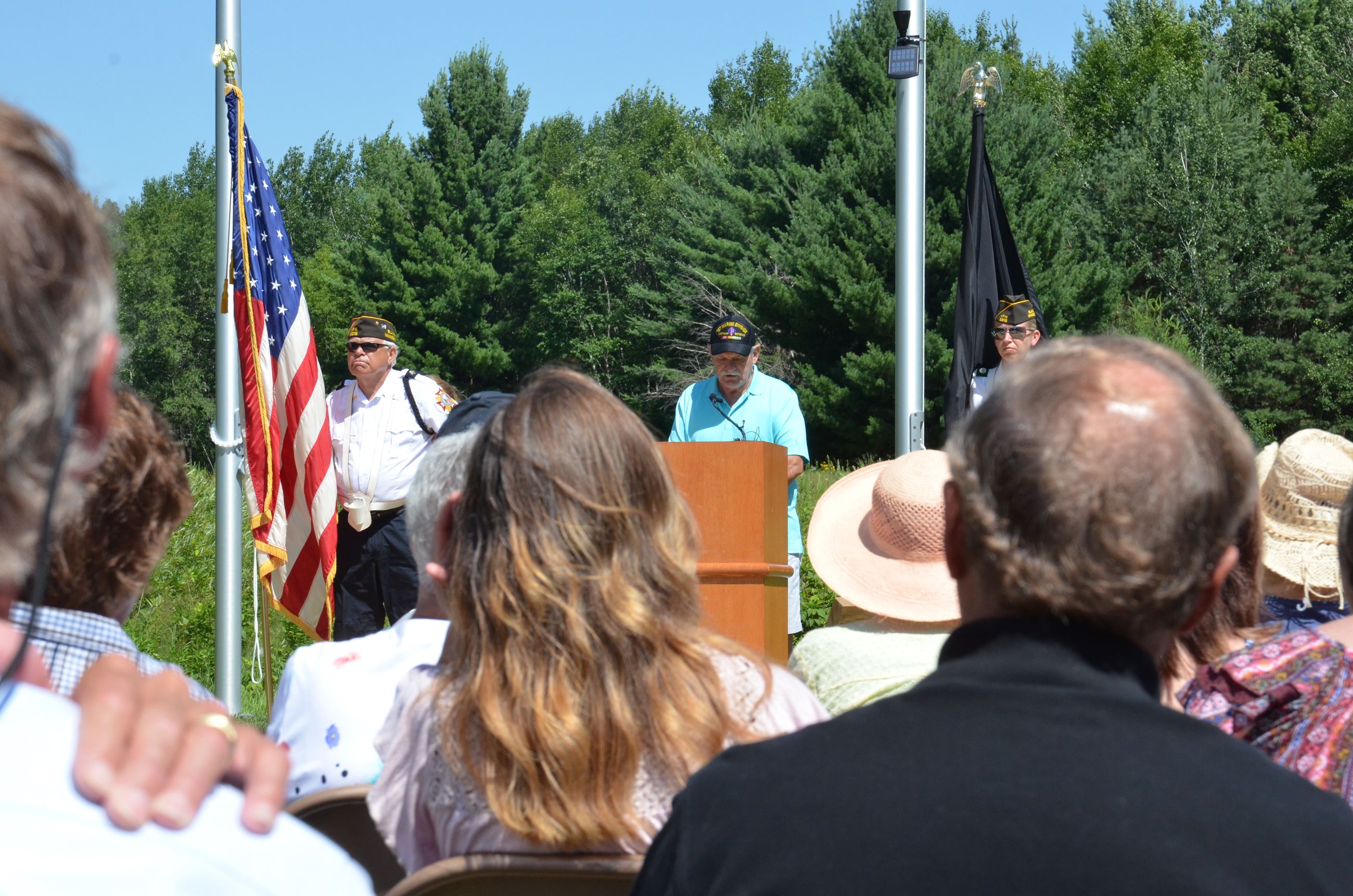 Joe Morgan provides a roll call of paver names