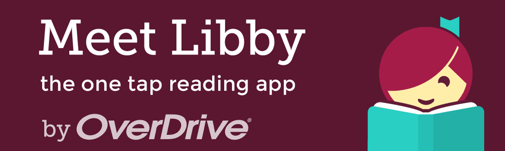 Libby the one tap reading app by OverDrive header