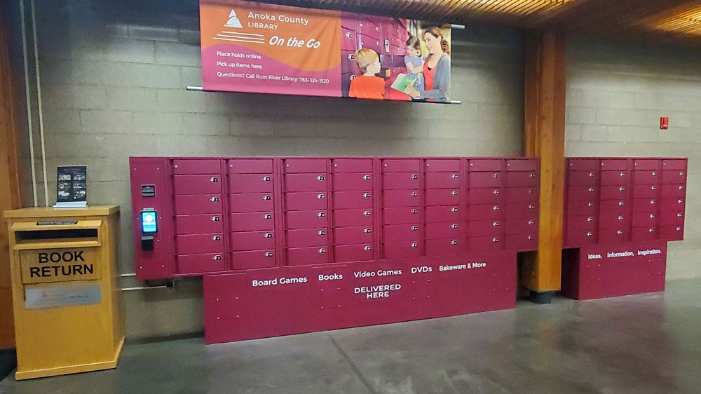 On the Go - Andover YMCA, lockers and material return