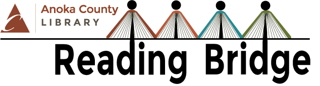 Read-Bridge logo with a bridge made out of books