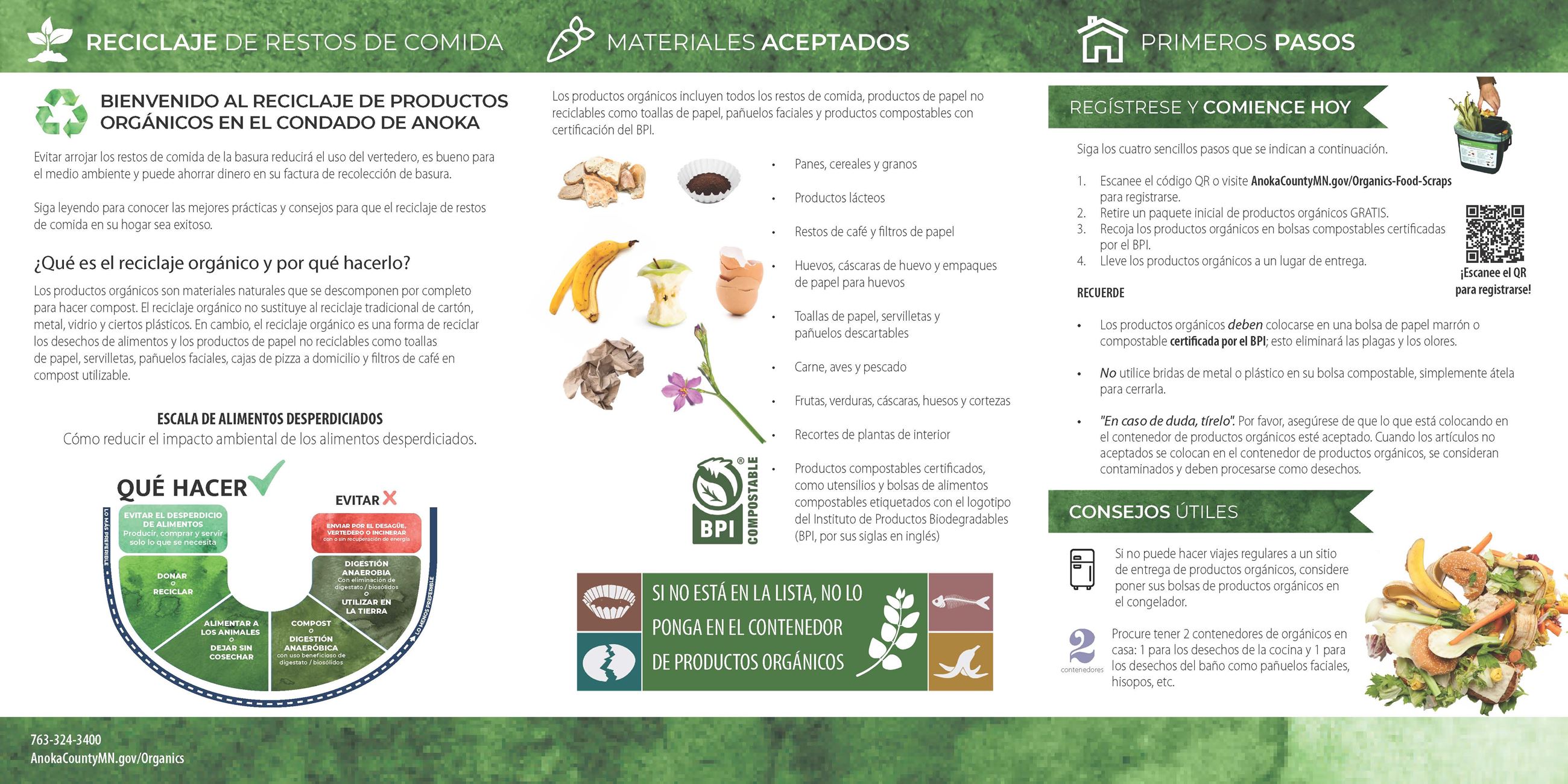 Food Scraps Guide_Spanish