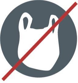 No Plastic Bags in Recycling Graphic