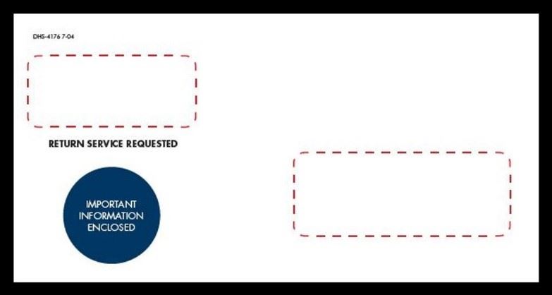 Health Care Renewal Envelope