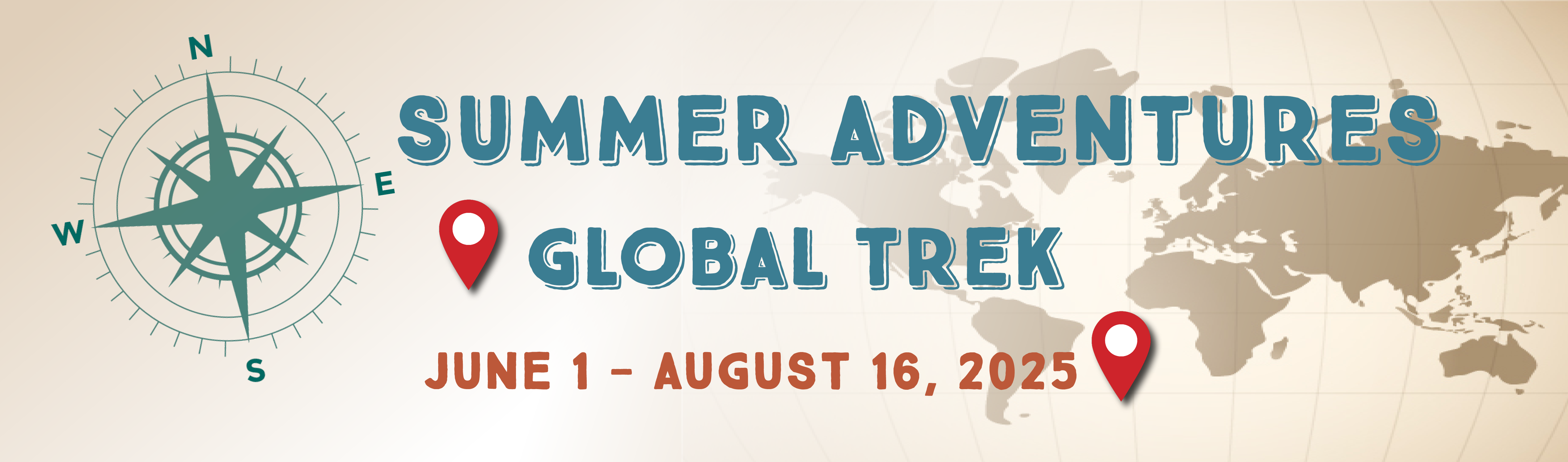 Summer Adventures Global Trek June 1 - August 16 2025