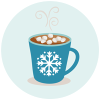 cocoa mug with marshmallows